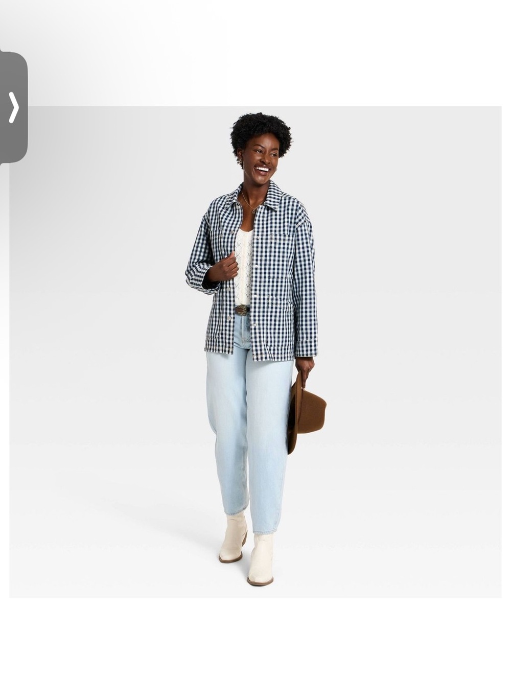 Target Universal Thtead Western Denim Chore Coat NWOT